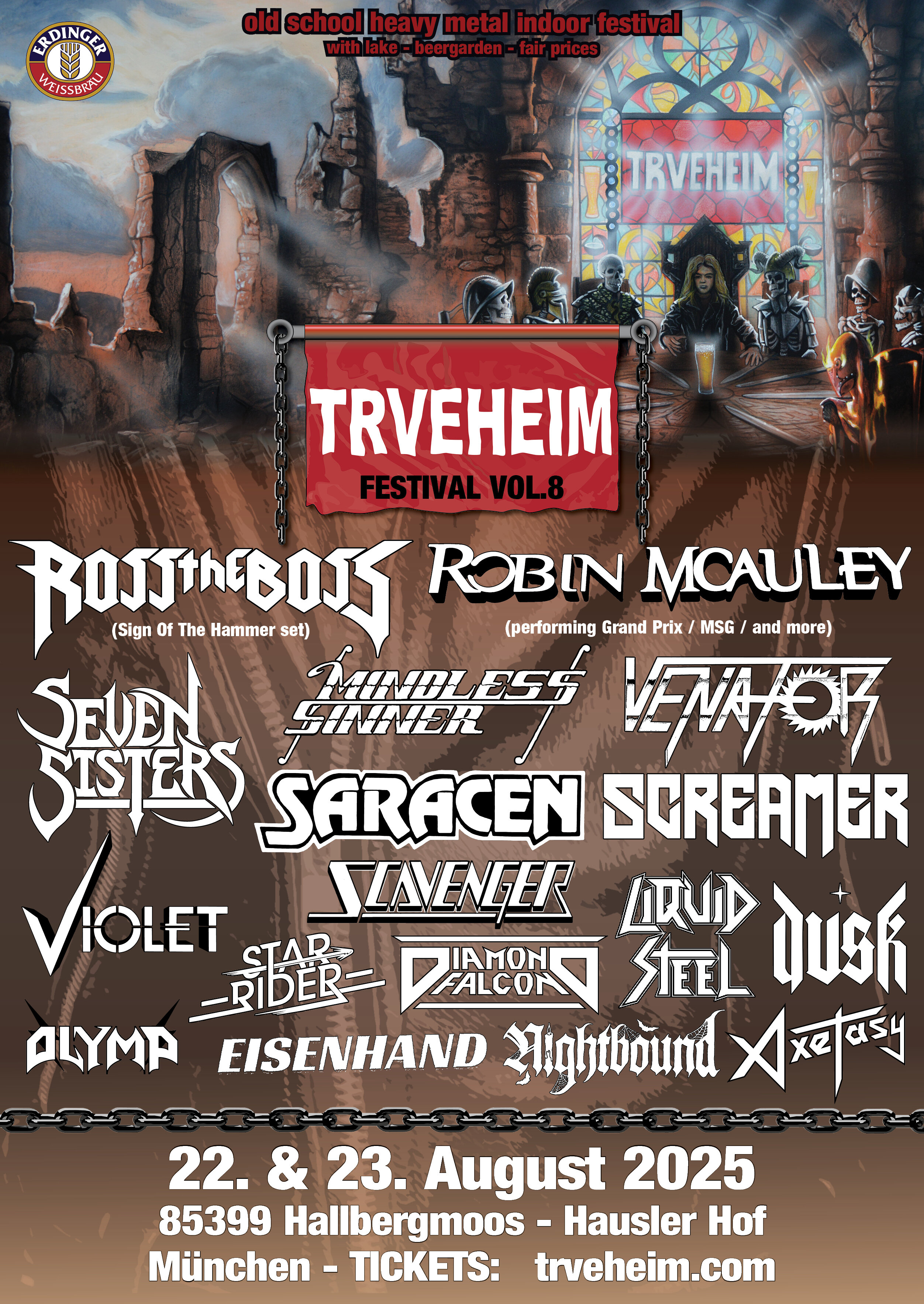 Plakat Trveheim Festival Vol. 8 - 2025