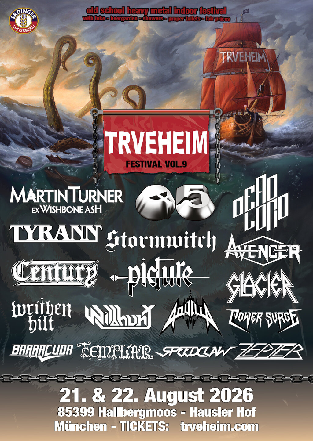 Plakat Trveheim Festival Vol. 9 - 2026