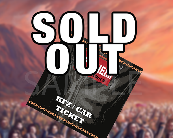 ! Kfz-Tickets Sold-Out !