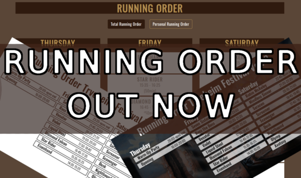 Running Order 2025 - Jetzt verfügbar!