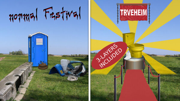 The "golden Thrones" of Trveheim