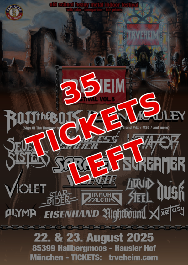 Only 35 Tickets left!