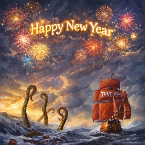 Wir wünschen ein frohes neues Jahr!