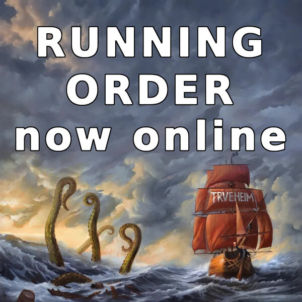 Running Order 2026 - Jetzt online!